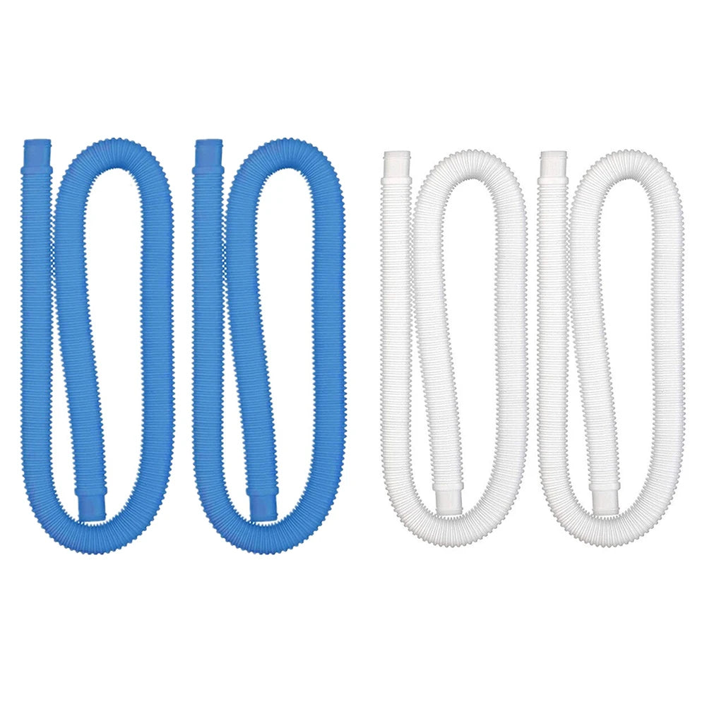 2-Pack 1.25" Intex Above Ground Pool Pump Replacement Hose Pool Pump Hose Babs