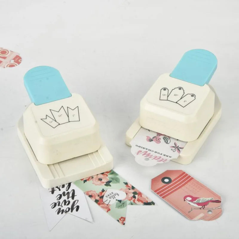 Gift Tag Paper Punch 1.5, 2 & 2.5 Inch – DIY Craft Puncher Craft Paper Punch Babs
