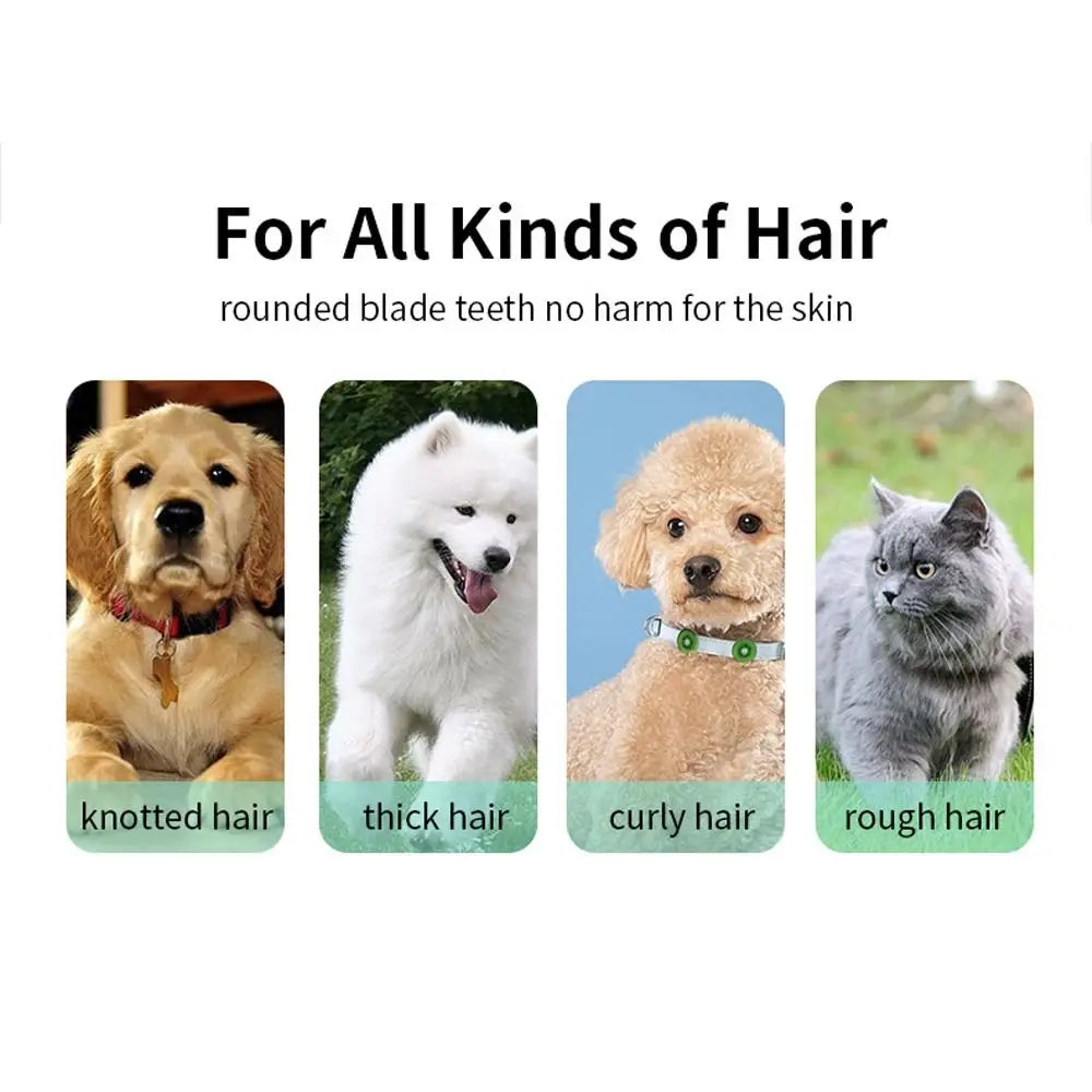 Wireless Dog & Cat Hair Clipper – Low Noise Waterproof Trimmer Pet Grooming Clipper Babs
