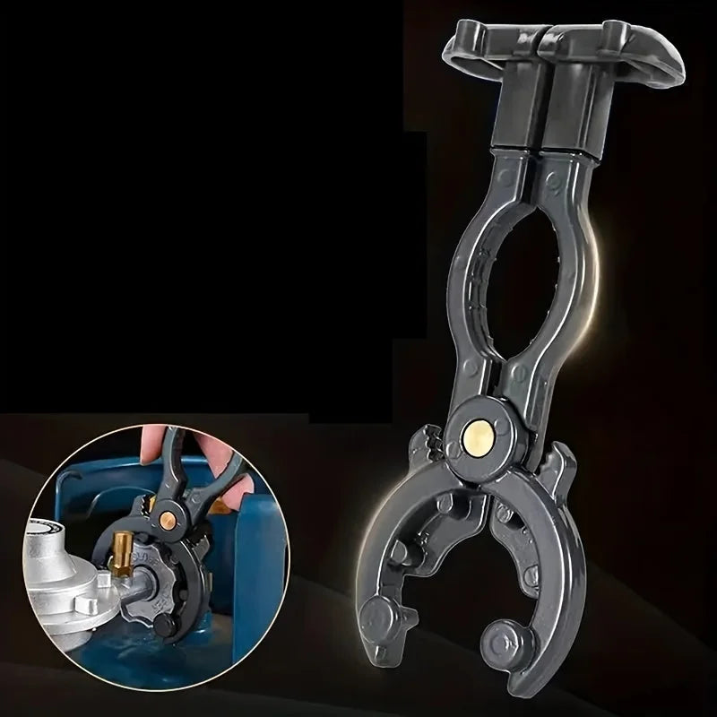 LPG Gas Cylinder Valve Wrench Pliers – Labor-Saving Tank Tool Valve Wrench Pliers Babs