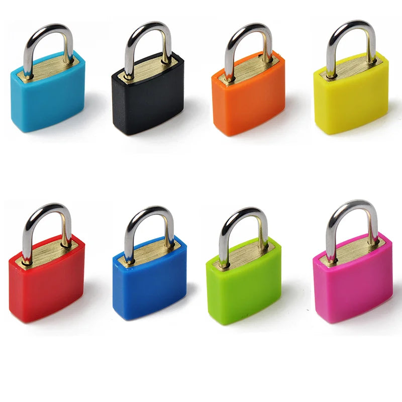 Mini Steel Keyed Padlock – Travel Luggage & Diary Lock, 2 Keys Keyed Padlock Babs