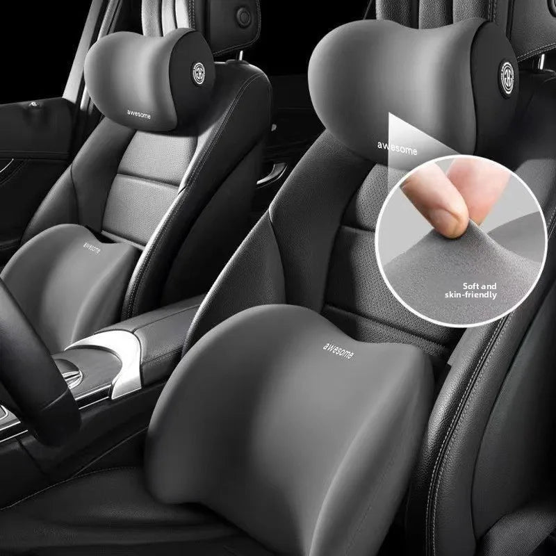 Memory Foam Car Neck Pillow – Auto Headrest Support Cushion Car Neck Pillow Babs