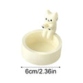 Cute Cat Candle Holder – Resin Kitten Candlestick & Gift Decor Candle Holder Babs A