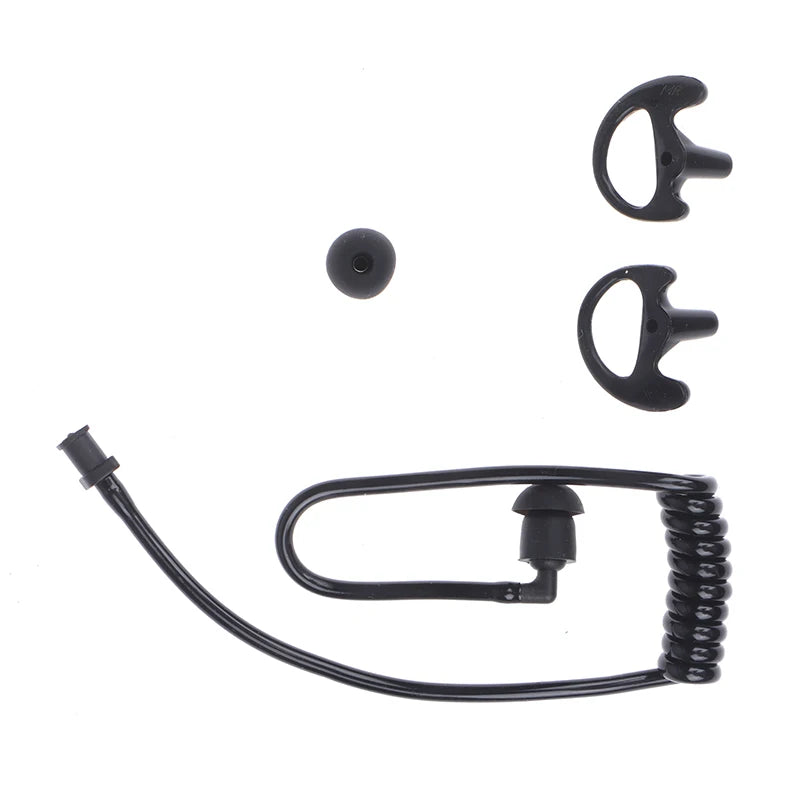 Walkie Talkie Acoustic Tube Earpiece Replacement – Coil & Earmold Radio Earpiece Kit Babs
