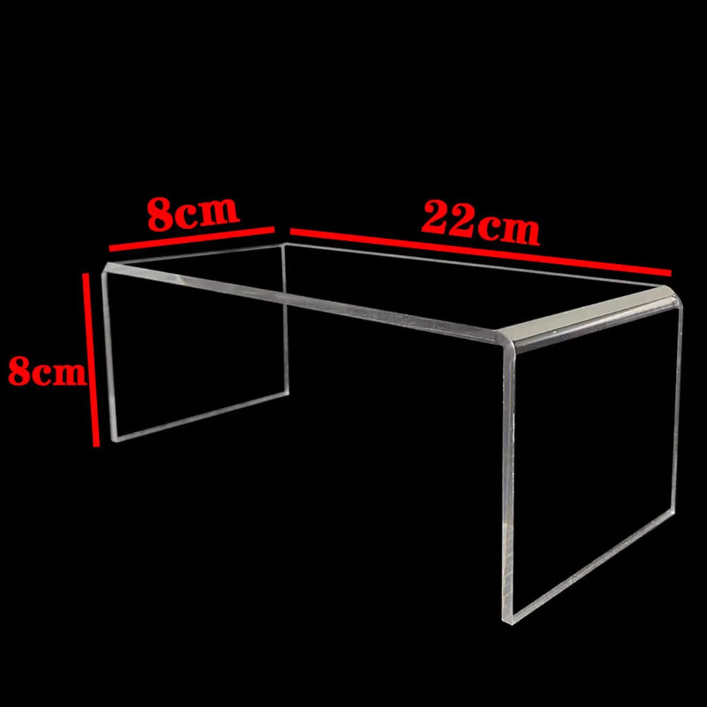 Clear Acrylic Multi-Tier Display Stand – Figures, Food & Perfume Acrylic Display Stand Babs 22x8x8cm