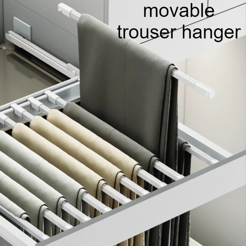 Aluminum Retractable Wall-Mounted Clothes Drying Rack Clothes Drying Rack Babs