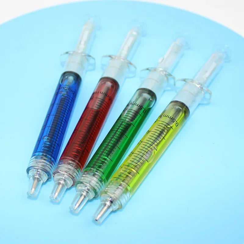 Syringe Shape Ballpoint Pens – Novelty Pens for Kids & Parties Novelty Ballpoint Pens Babs