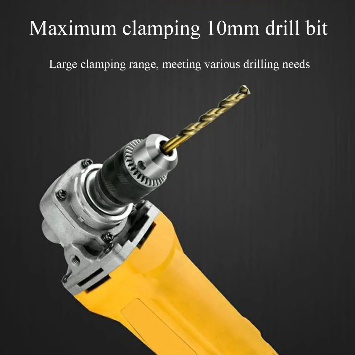 M10 Angle Grinder Drill Chuck Adapter – 10mm Converter Drill Chuck Adapter Babs