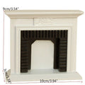 1:12 DIY Miniature Fireplace Kit – Dollhouse Furniture Decor Dollhouse Miniature Kit Babs 1PCS
