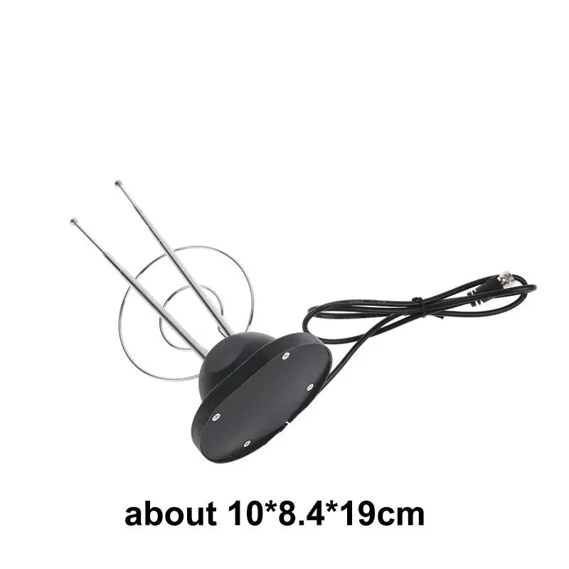 Indoor Loop Rabbit Antenna VHF UHF HDTV Analog Digital Signal Indoor TV Antenna Babs