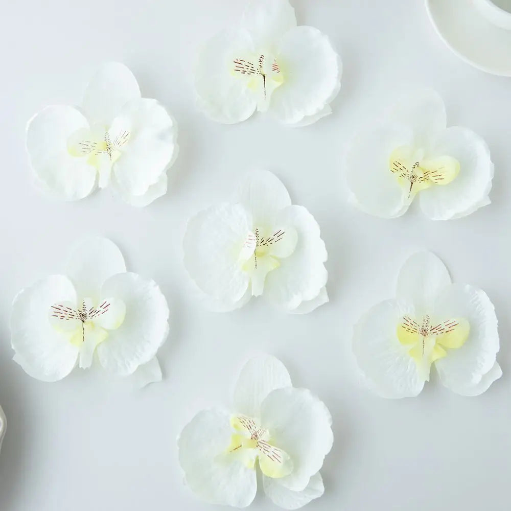 Silk Artificial Moth Orchid Flowers — Wedding & Home Decor Artificial Flowers Babs