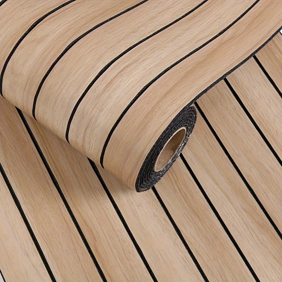 3D Striped Peel & Stick Wallpaper – Self-Adhesive Wall Sticker Peel & Stick Wallpaper Babs GSB-58432 40x300cm