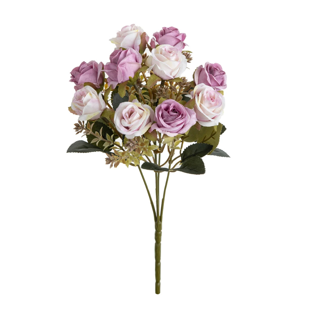 Silk Artificial Carnation Rose Bouquet – Wedding & Home Decor Artificial Flower Bouquet Babs color4 1pc