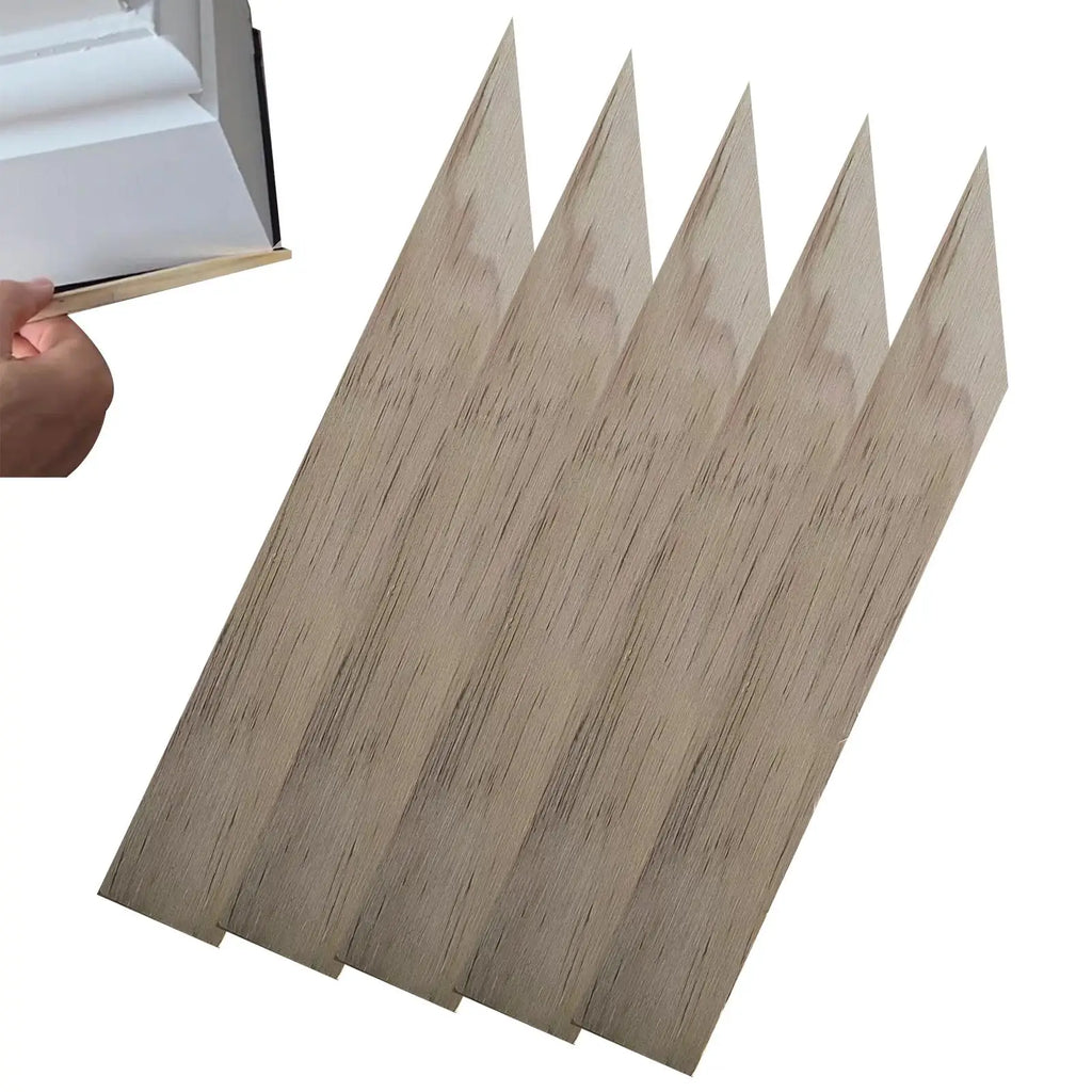 5-Piece Wooden Caulk Smoothing Tool – Sealant Spreader Set Caulking Tool Set Babs