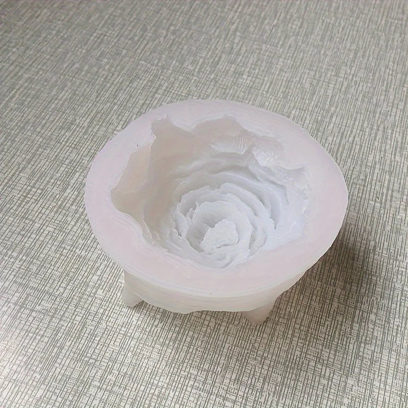 3D Peony Silicone Mold – Chocolate, Fondant, Candy & Soap Silicone Baking Mold Babs