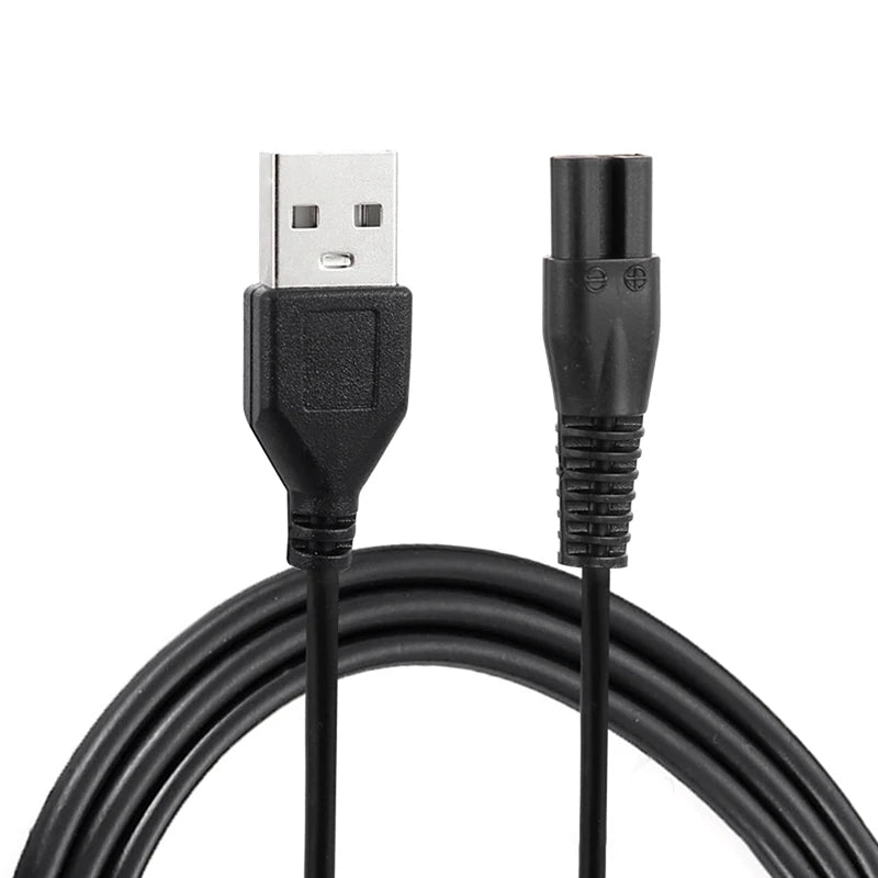 Meridian Shaver Replacement Charging Cable 2-Pin DC 5V Power Cord Shaver Charging Cable Babs