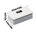 Mini Handheld Bag Sealer – Rechargeable Heat Sealing Machine Handheld Bag Sealer Babs White