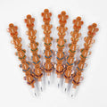 Christmas Snowman Stackable Block Pencils | Kids Party Favors Novelty Stationery Pencils Babs Gingerbread Man 5Pcs