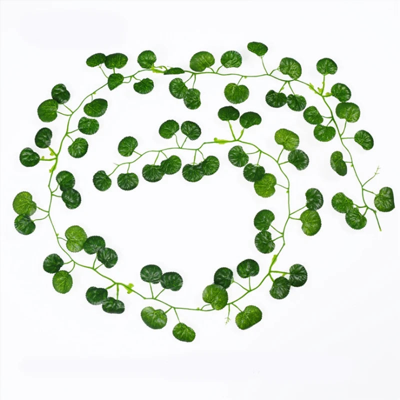 Artificial Silk Leaf Vine for Weddings, Walls & Garden Décor Artificial Leaf Vine Babs style 5 5pcs