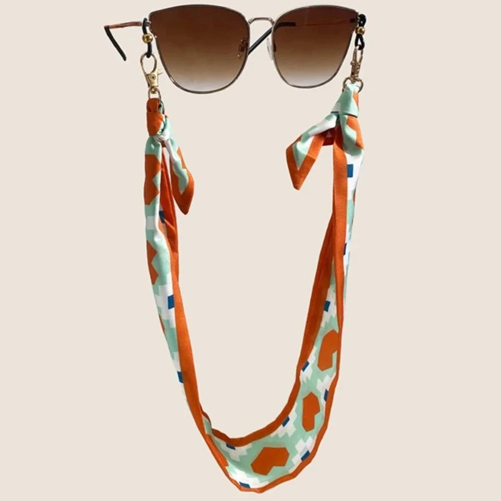 Floral Glasses Chain Lanyard – Acrylic Nylon Neck Strap for Women Eyewear Chain Lanyard Babs