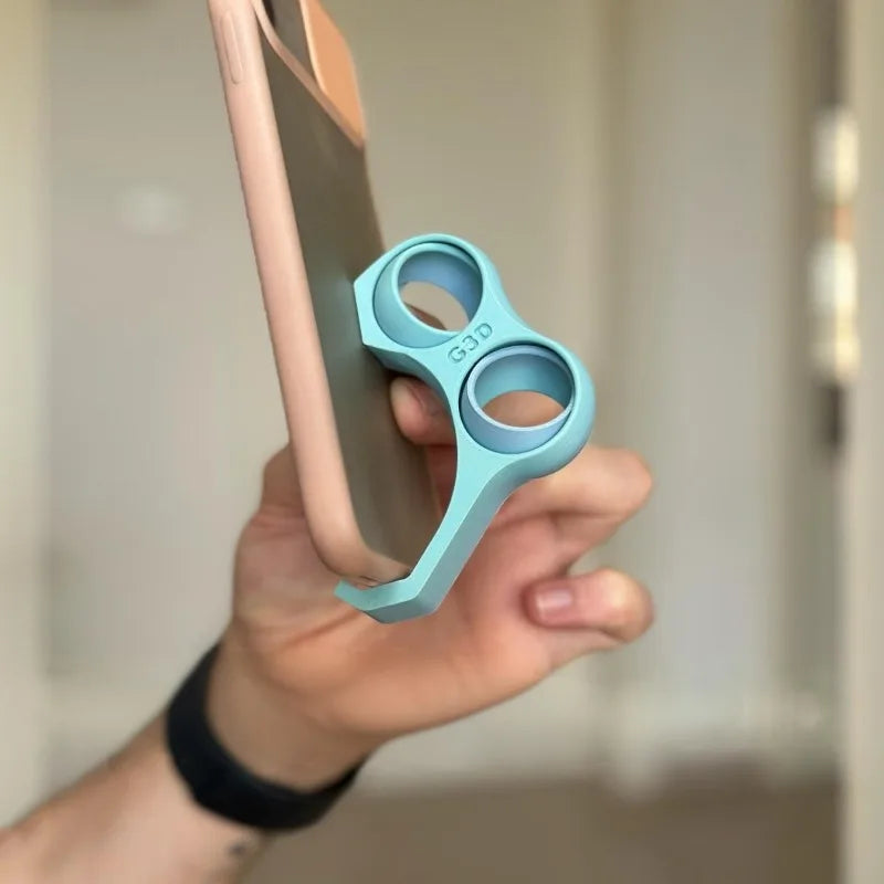 Ergonomic Phone Grip Holder & Fidget Toy – Universal Stand Phone Grip Stand Babs