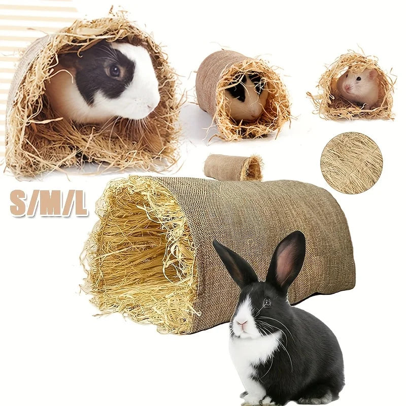 Small Animal Linen Hideout Tunnel – Rabbit, Guinea Pig & Hamster Small Animal Hideout Babs