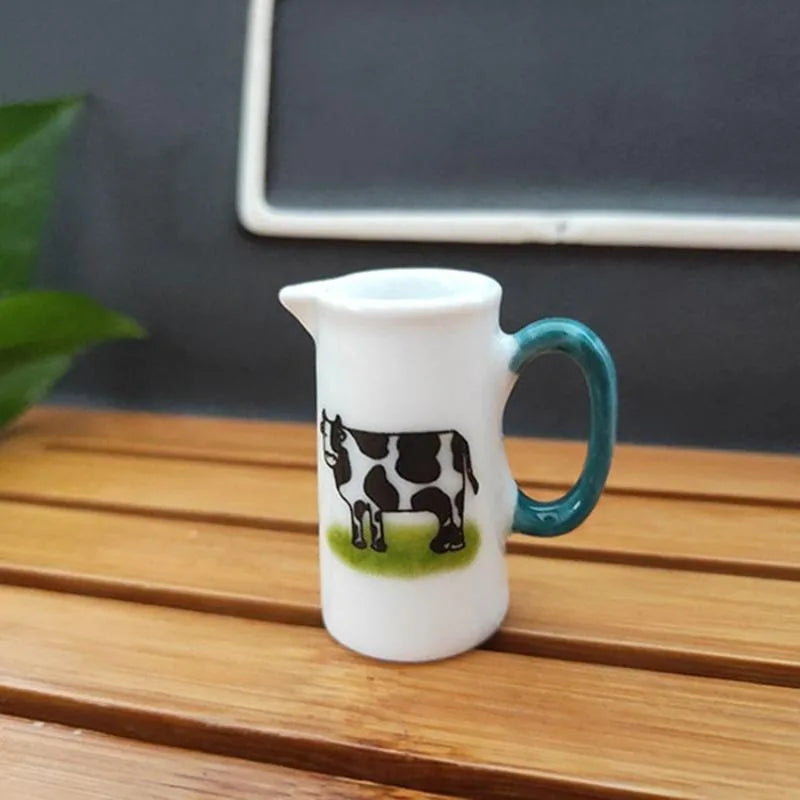 Miniature Ceramic Mug – Dollhouse & Fish Tank Décor Ornament Miniature Décor Ornament Babs 1pcs