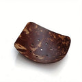 Coconut Shell Bowl – Rustic Soap Dish, Candy Tray & Home Décor Decorative Coconut Bowl Babs rectangle