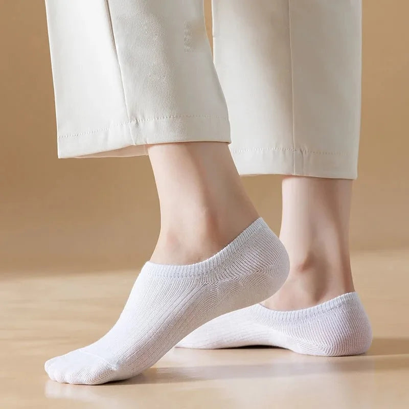 10 Pairs Women's Invisible No-Show Socks – Thin & Breathable Women's No-Show Socks Babs