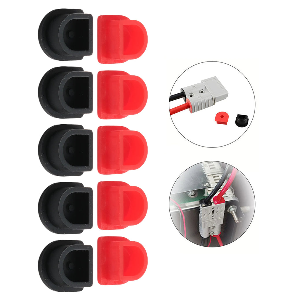 Waterproof Plug Connector 50A 175A Red & Black – Solar Caravan Waterproof Plug Connector Babs