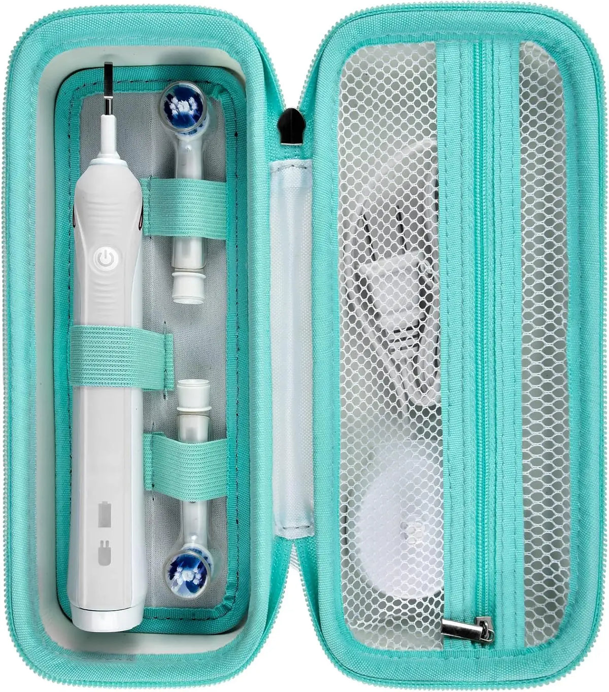 Electric Toothbrush Travel Case – Oral-B & Philips Sonicare Toothbrush Travel Case Babs WHITE