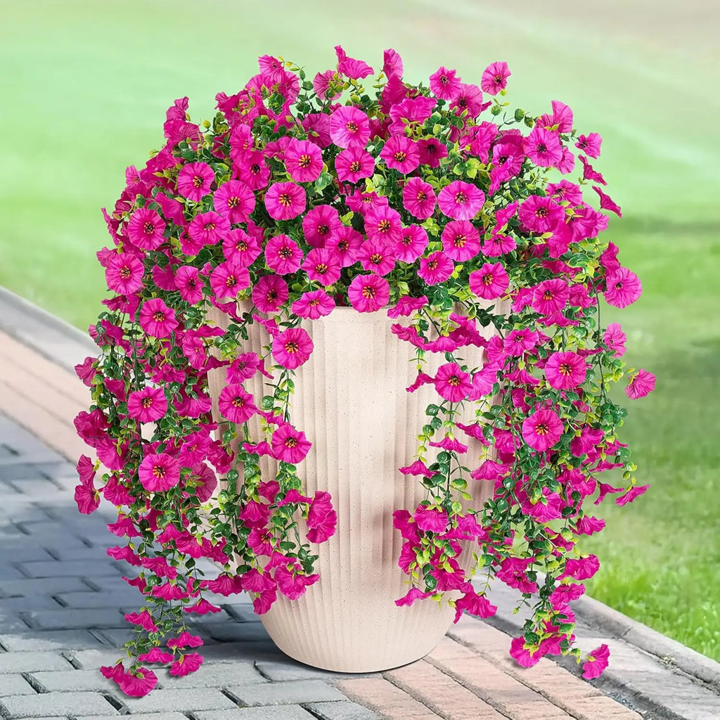 Artificial Morning Glory Vine Garland – Wedding & Home Decor Artificial Flower Garland Babs