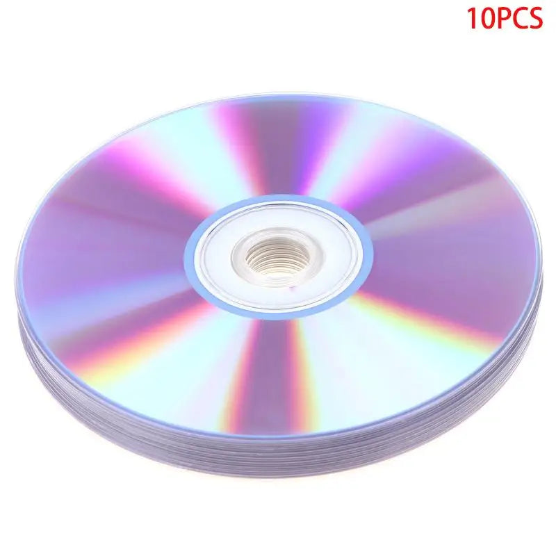 10-Pack Blank CD-R Discs 700MB 80min 52x Recordable CDs Blank CD-R Discs Babs