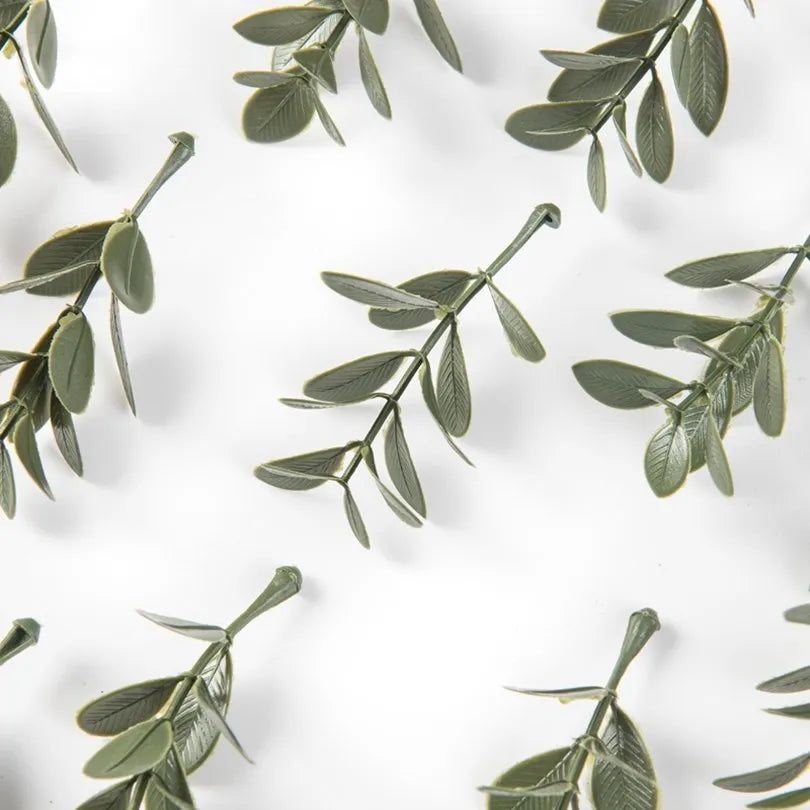 100/200Pcs Artificial Leaves UV Protection – Wedding Party Decor Artificial Decorative Leaves Babs