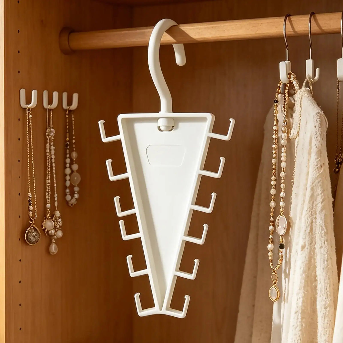 12-Hook Rotatable Space-Saving Clothes & Pants Hanger Rack Clothes Hanger Rack Babs