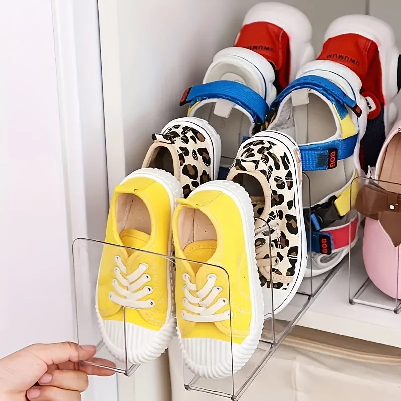 4-Panel Kids Shoe Rack – Wardrobe Organizer | ABS Storage Kids Shoe Rack Babs