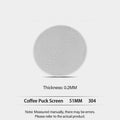 304 Stainless Steel Coffee Puck Screen 51/54/58mm Portafilter Espresso Filter Screen Babs 51mm 1pcs
