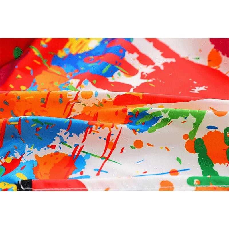 Kids Waterproof Long Sleeve Art Apron – PVC Paint Smock Kids Art Apron Babs