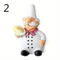 Chef Cartoon Kitchen Plug Hook Wall Organizer | Iron Decor Kitchen Wall Hook Babs 2