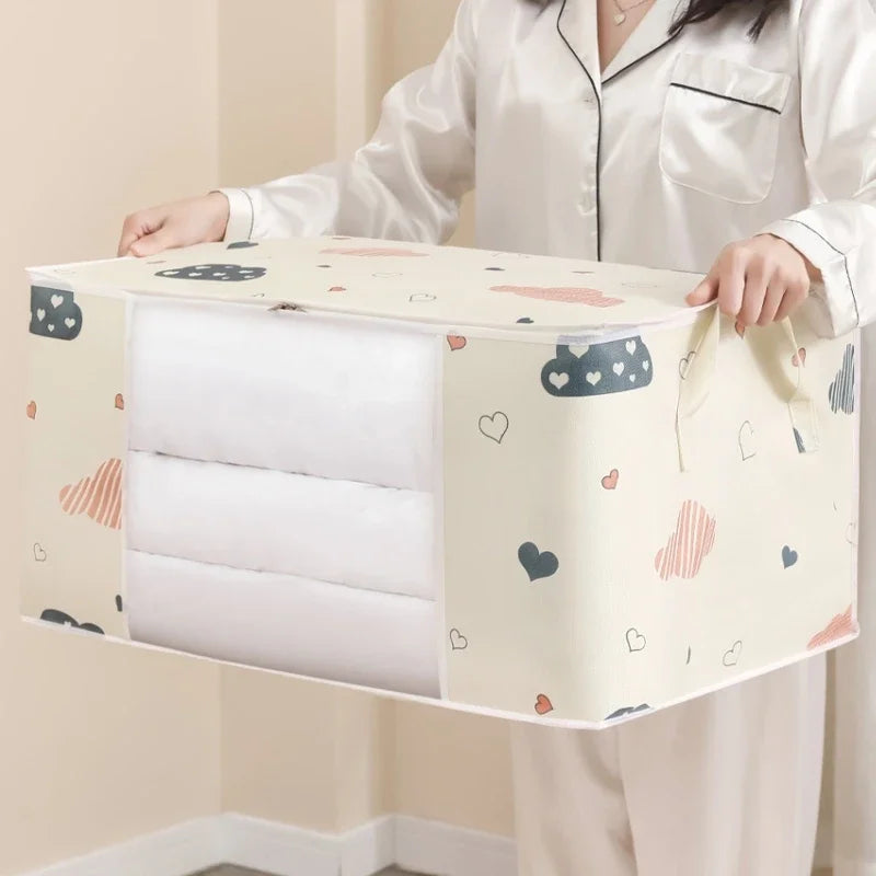 50/75L Moisture-Proof Quilt & Clothes Storage Bag | Dustproof Clothes Storage Bag Babs