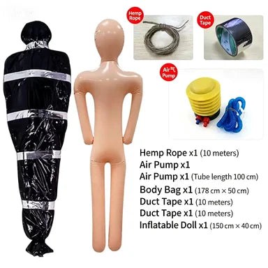 Inflatable Halloween Corpse Prop – Scary Indoor & Outdoor Decor Halloween Inflatable Prop Babs B