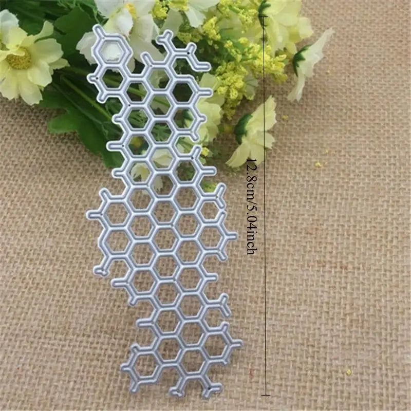 Honeycomb Die Cut Embossing Mold – Card Making Template Die Cutting Mold Babs