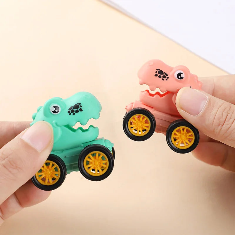 12pcs Dinosaur Pull-Back Car Toys – Kids Party Favors & Gifts Pull-Back Toy Cars Babs