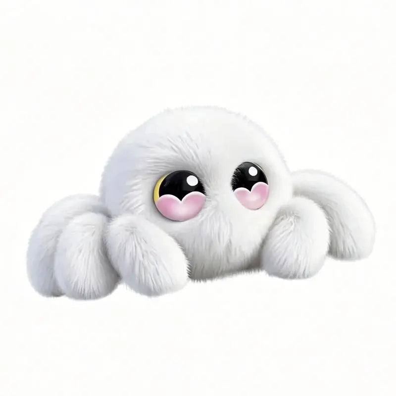 AI Spider Smart Robot – Emotion Expression Companion Gift AI Companion Robot Babs White