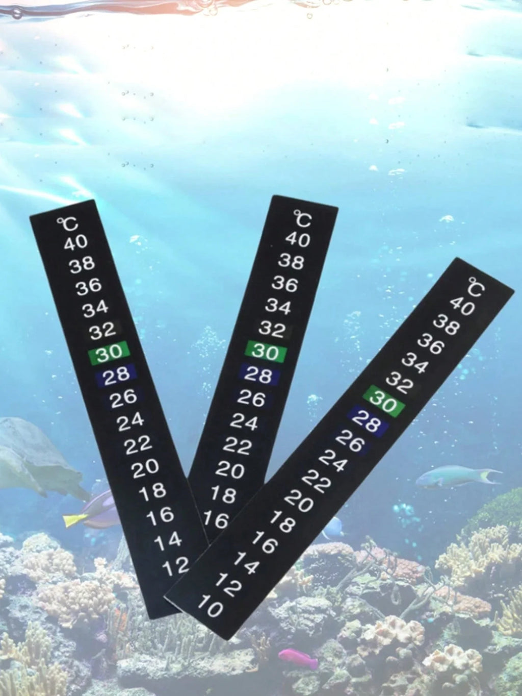 Aquarium Temperature Gauge Sticker | Fish Tank Thermometer Aquarium Thermometer Babs