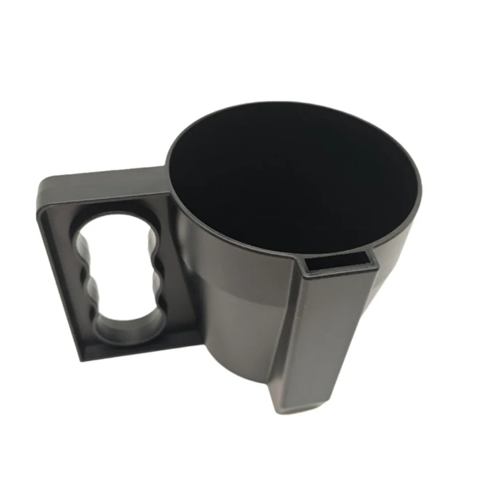 Drip-Proof Ice Cream Cup Holder with Handle & Spoon Slot Ice Cream Cone Holder Babs Black