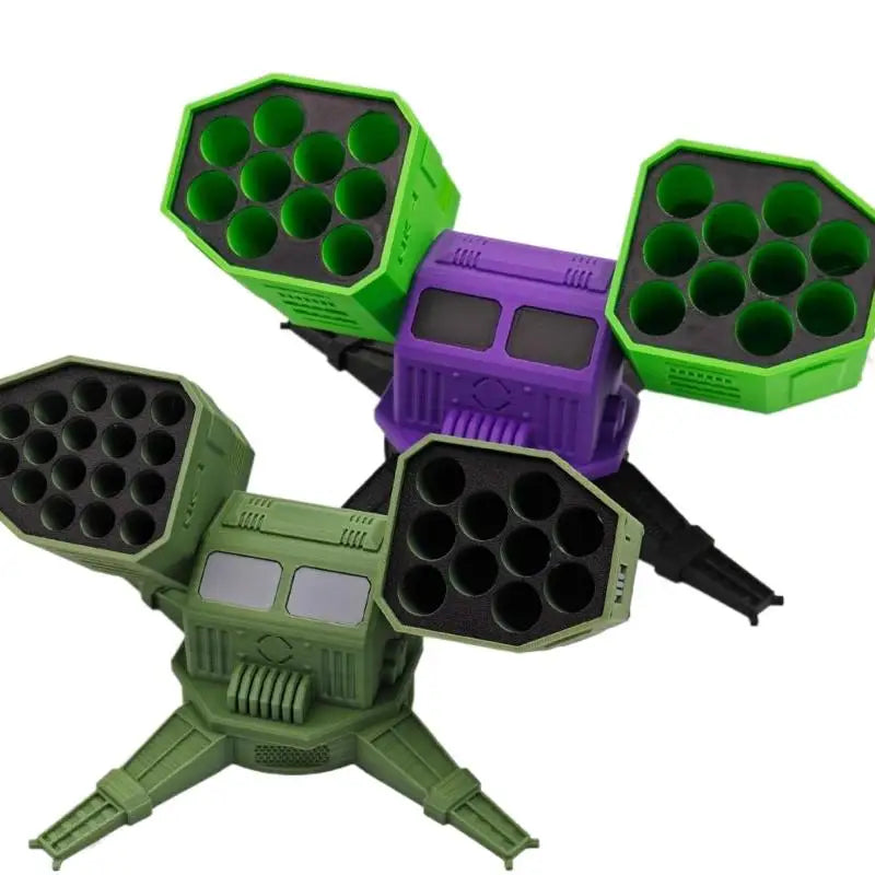 3D Printed Battery Organizer – AA/AAA/18650 Desktop Storage Battery Storage Organizer Babs