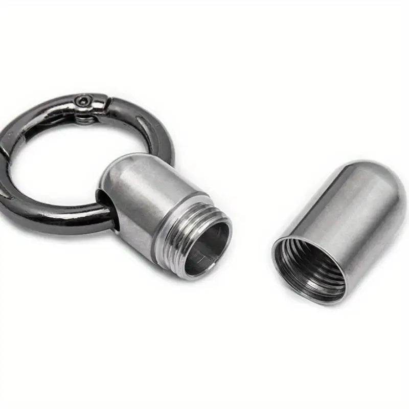 Mini Titanium Alloy Waterproof Canister EDC Pill Bottle Waterproof EDC Canister Babs