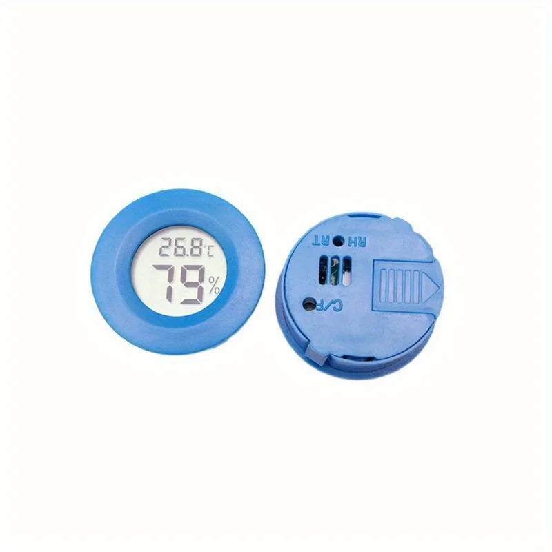 Mini LCD Thermometer Hygrometer – Fridge & Freezer Meter Digital Thermometer Hygrometer Babs Blue