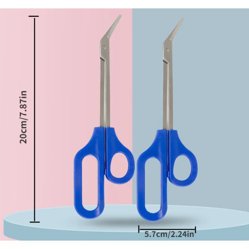 20cm Long Reach Toenail Scissor – Easy Grip Pedicure Clipper Toenail Scissor Babs